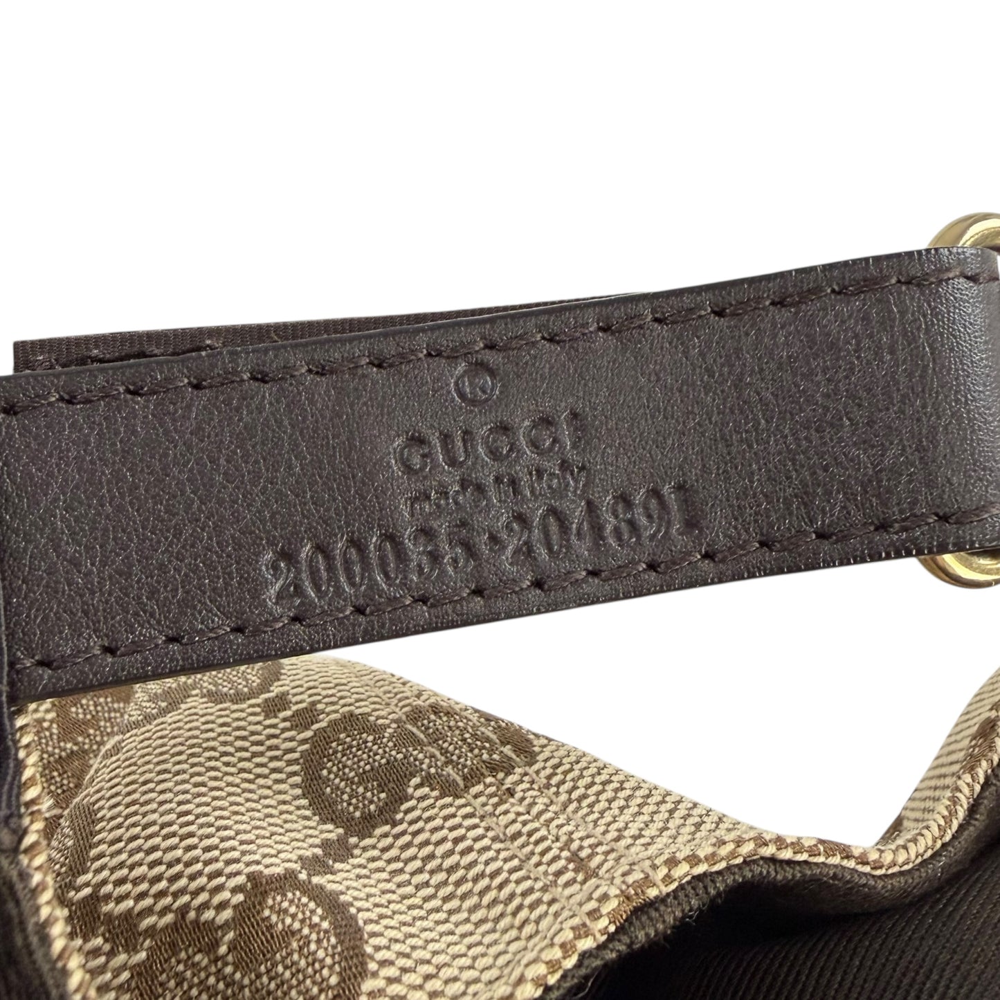 Gucci Monogram Web Stripe Baseball Cap Hat