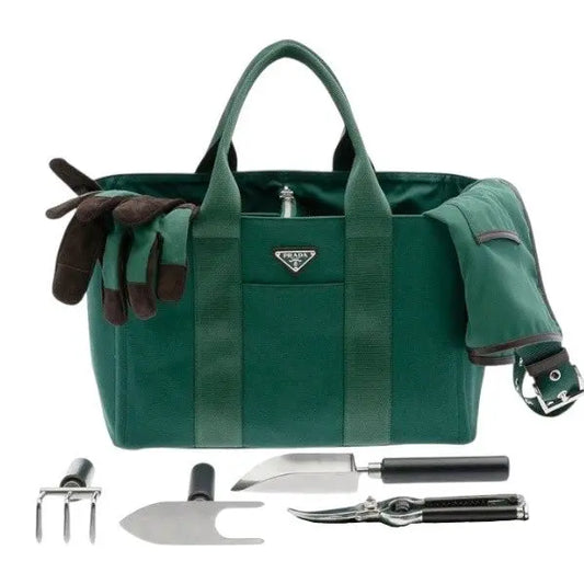 Prada Gardening Tote Bag & Tool Set