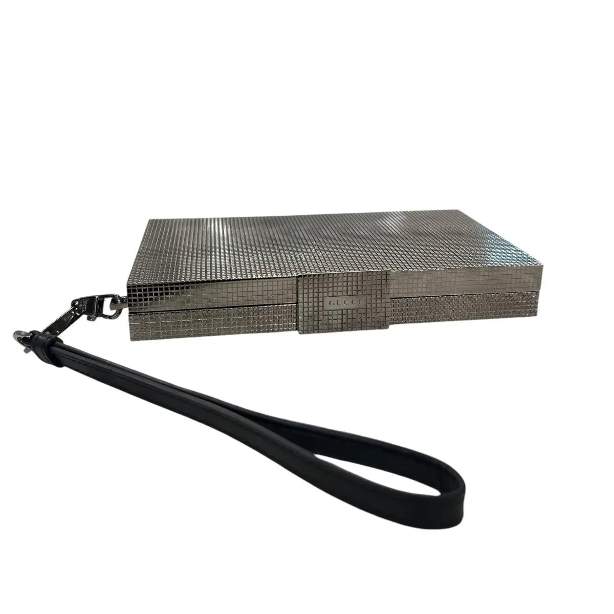 Gucci Runway Stainless Steel Clutch Bag