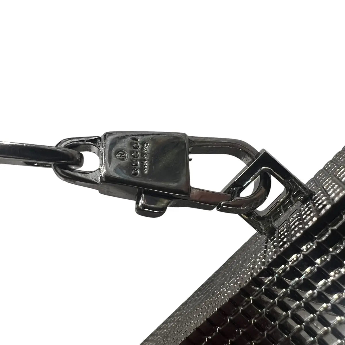 Gucci Runway Stainless Steel Clutch Bag