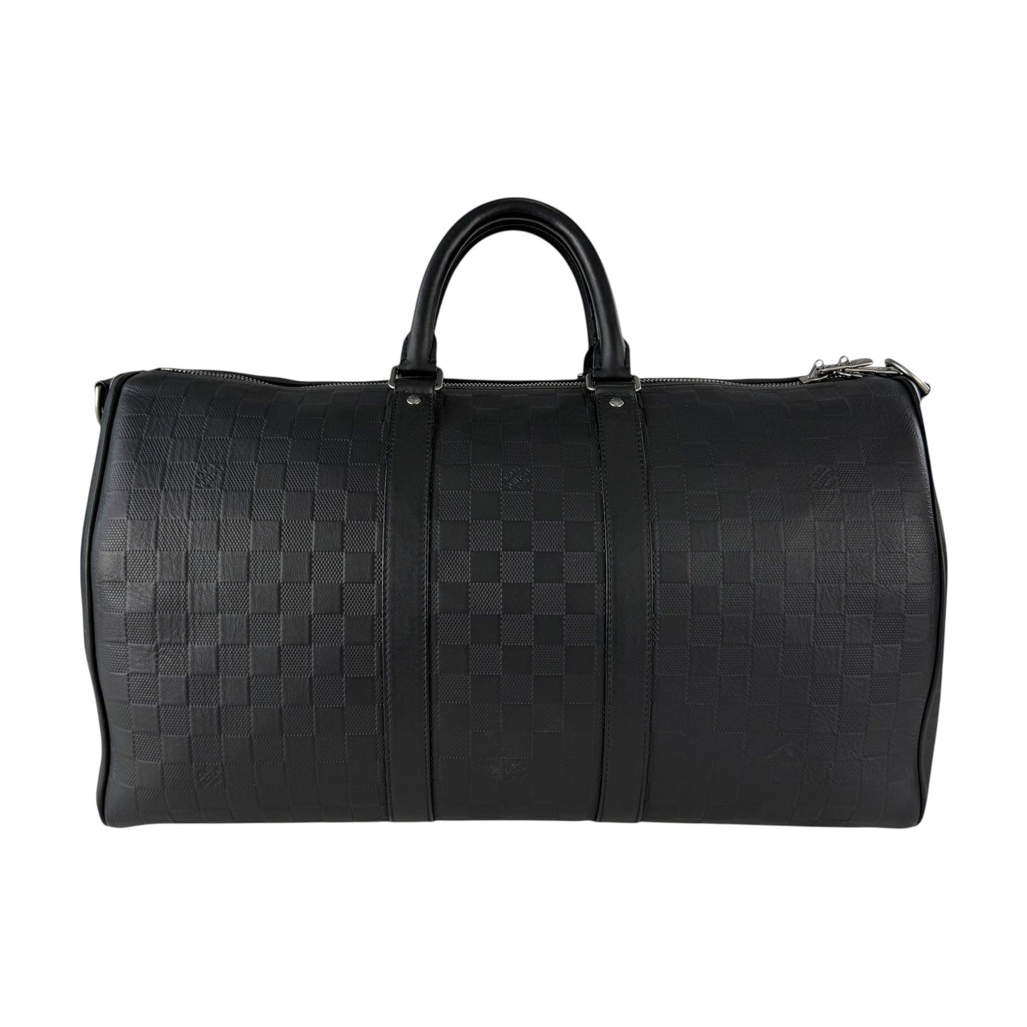Louis Vuitton Damier Infini Keepall 45 Bandouliere Duffle Bag