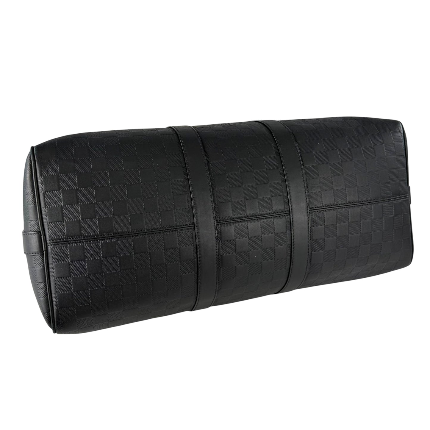 Louis Vuitton Damier Infini Keepall 45 Bandouliere Duffle Bag