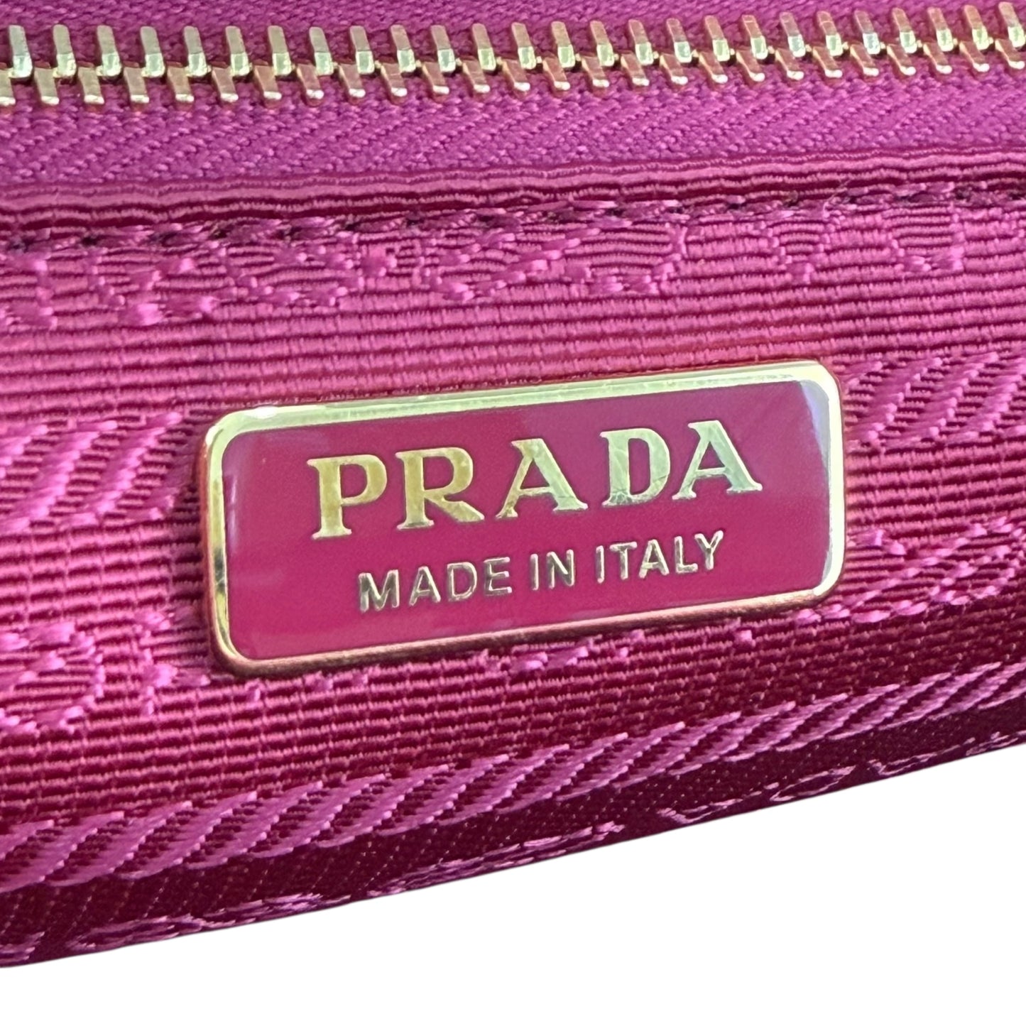 Prada Velvet Canapa Mini Tote Bag