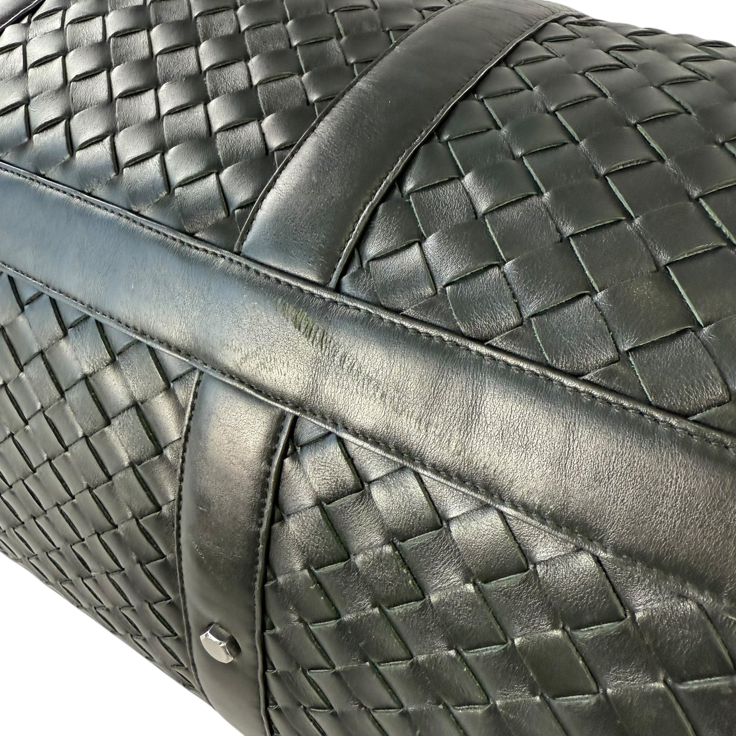 Bottega Veneta Large Intrecciato Duffle Bag