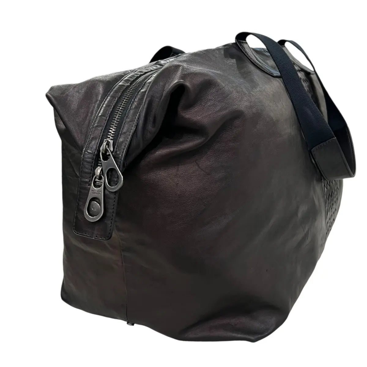 Bottega Veneta Intrecciato Leather Duffle Bag