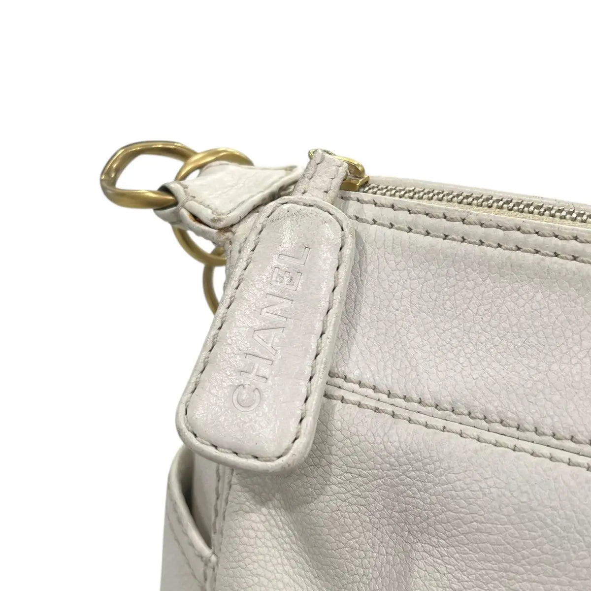 Chanel Timeless CC Logo Caviar Leather Hobo Bag