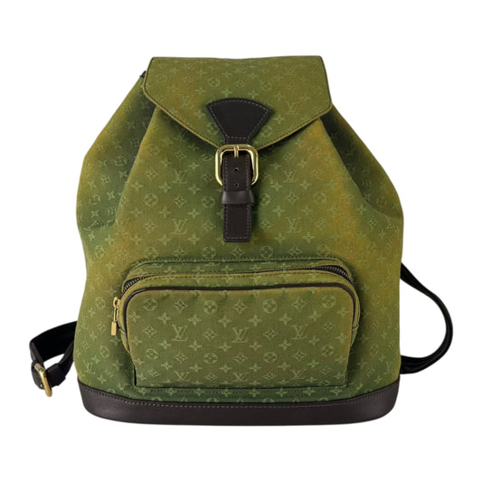 Louis Vuitton Mini Lin Monogram Montsouris GM Backpack