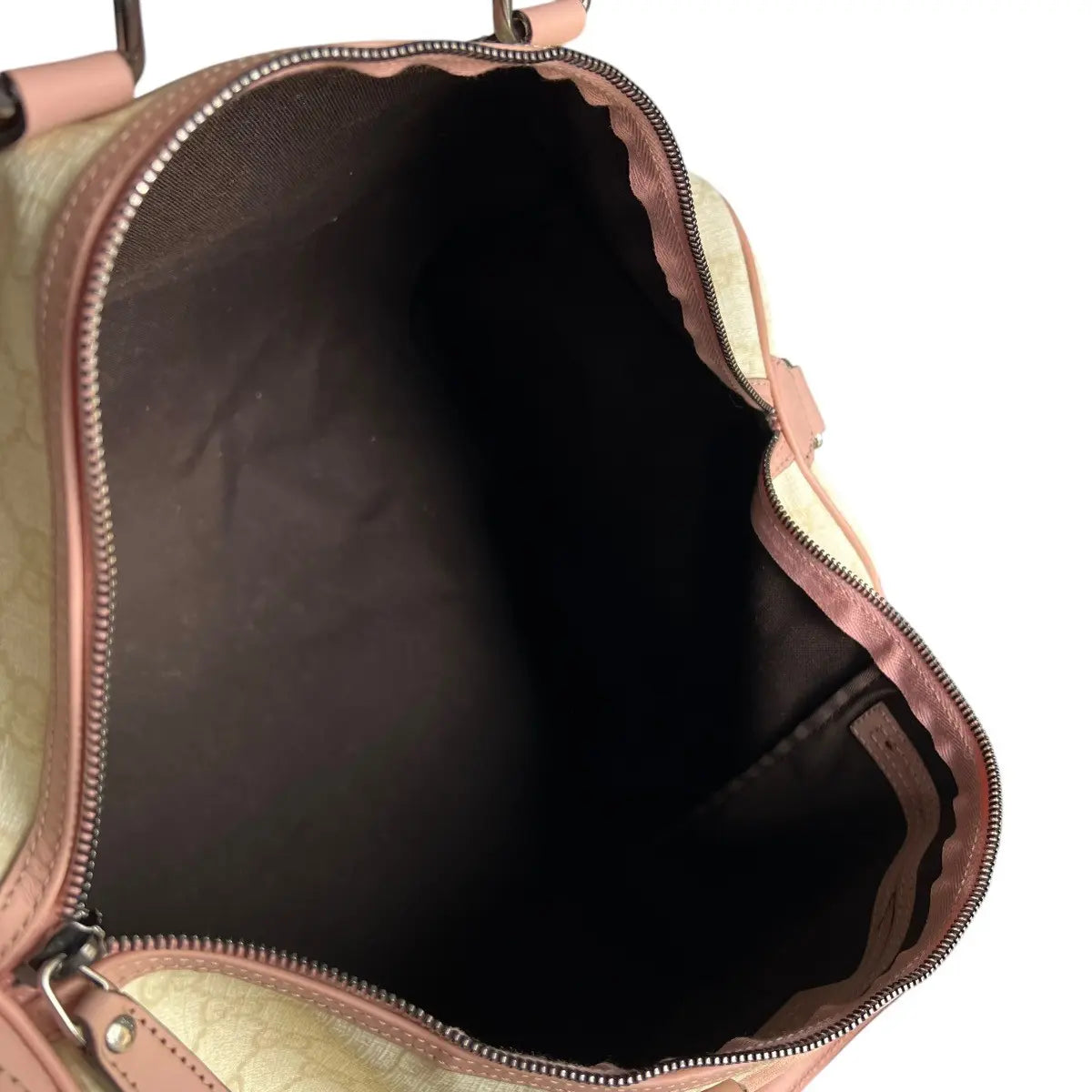 Gucci Monogram Web Stripe Joy Duffle Bag