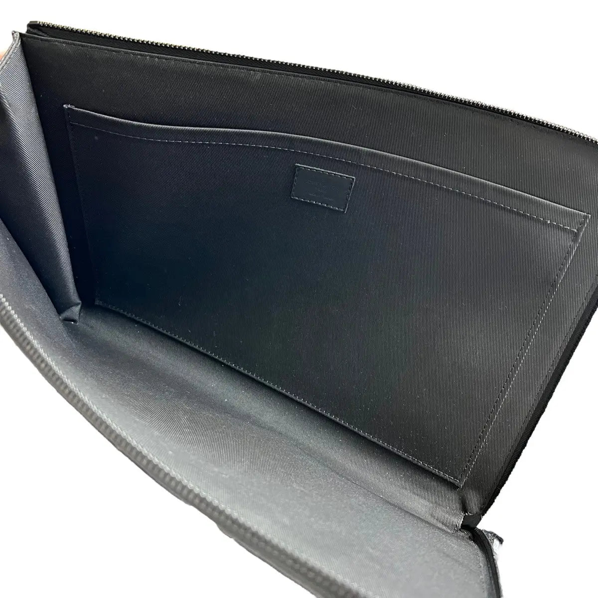 Louis Vuitton Giant Damier Bear Pochette Jour GM Clutch Bag