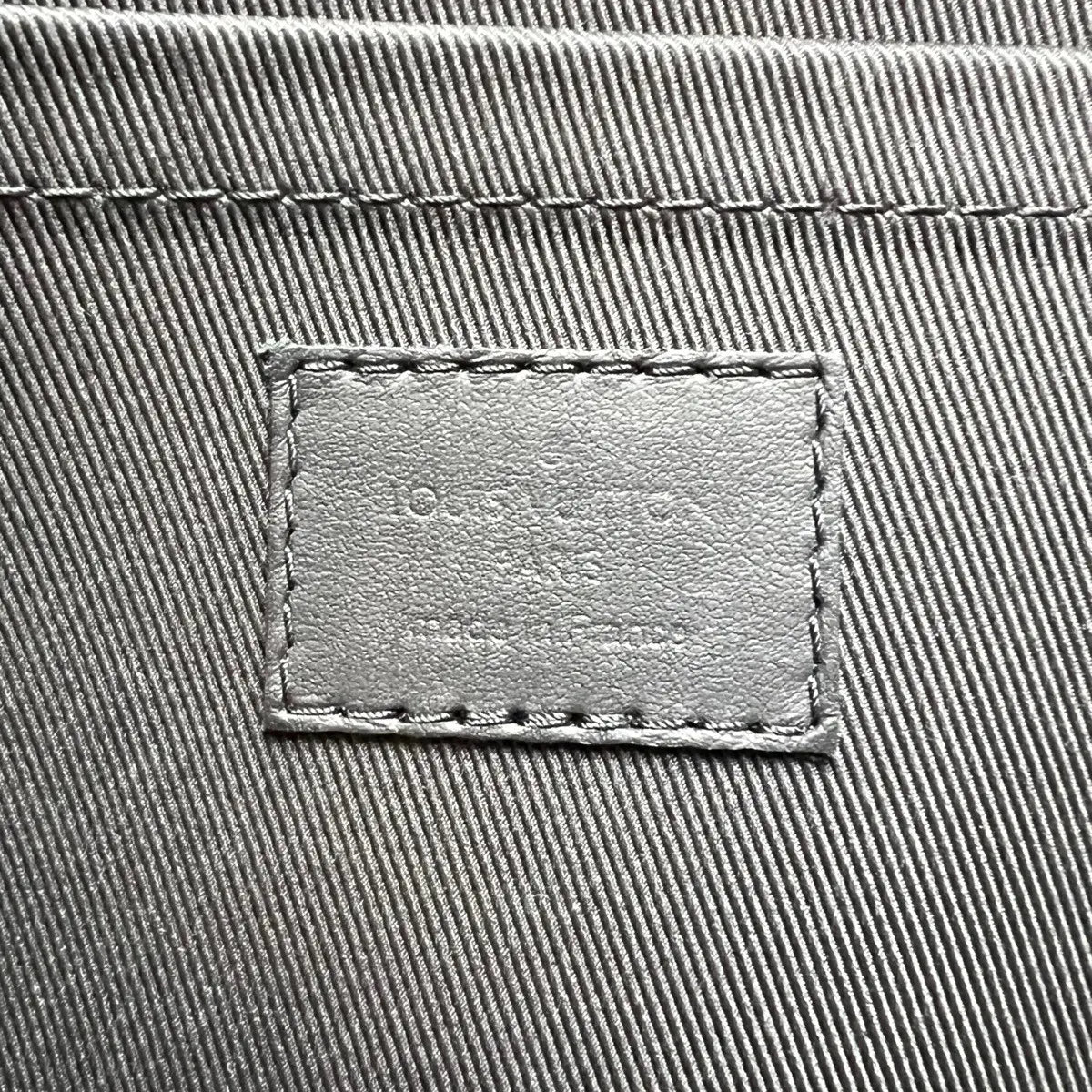 Louis Vuitton Giant Damier Bear Pochette Jour GM Clutch Bag