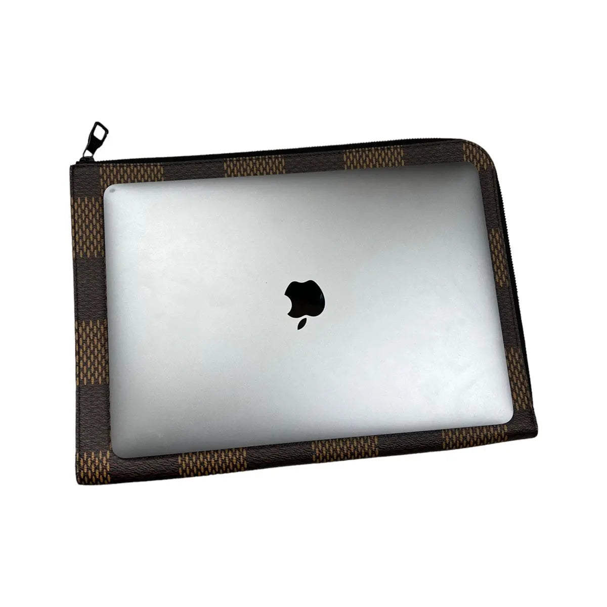 Louis Vuitton Giant Damier Bear Pochette Jour GM Clutch Bag