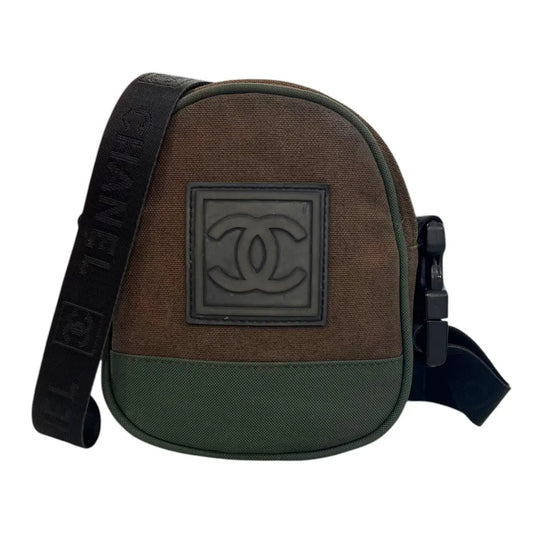 Chanel Sport Line CC Logo Crossbody Shoulder Bag