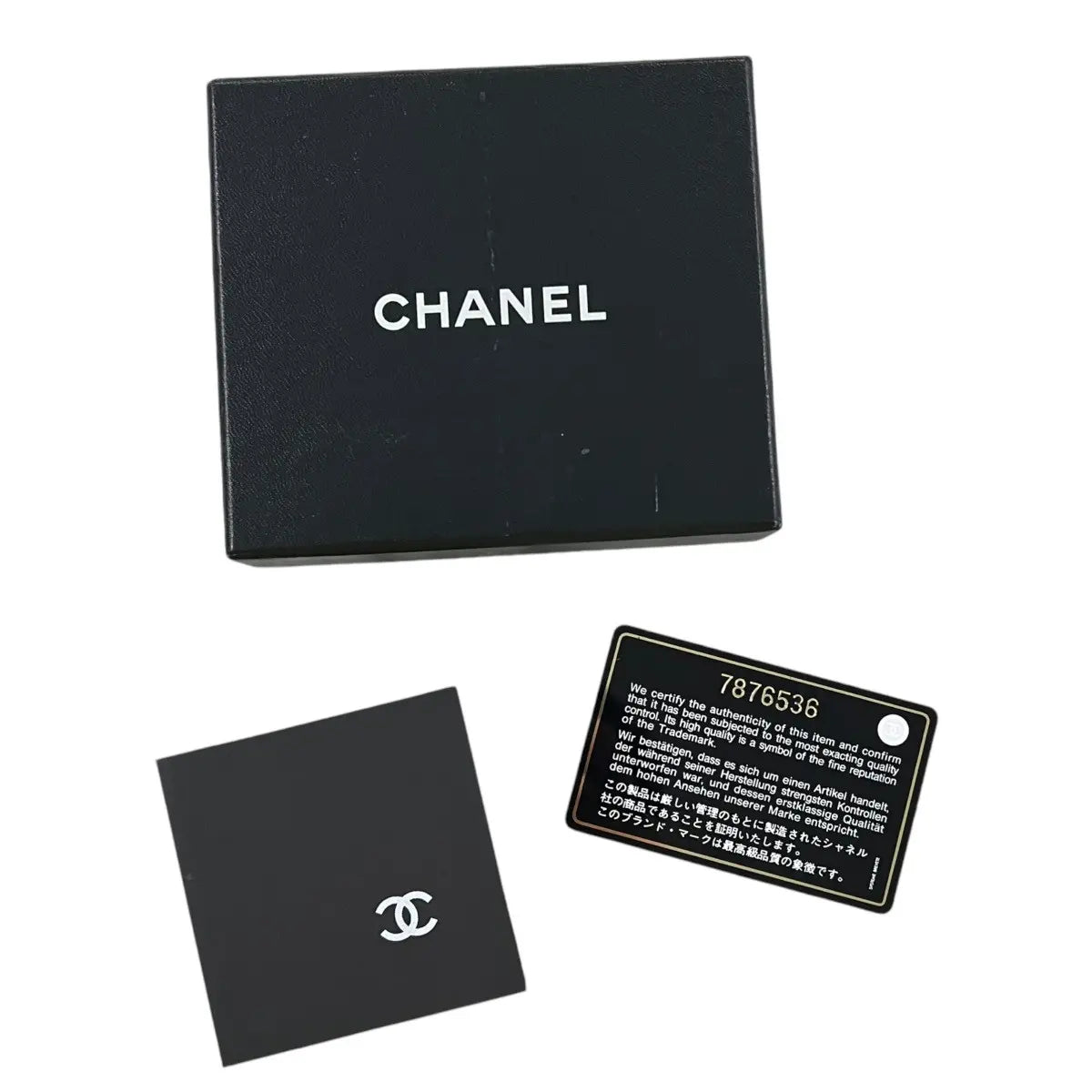 Chanel Camelia Leather Round Coin Purse