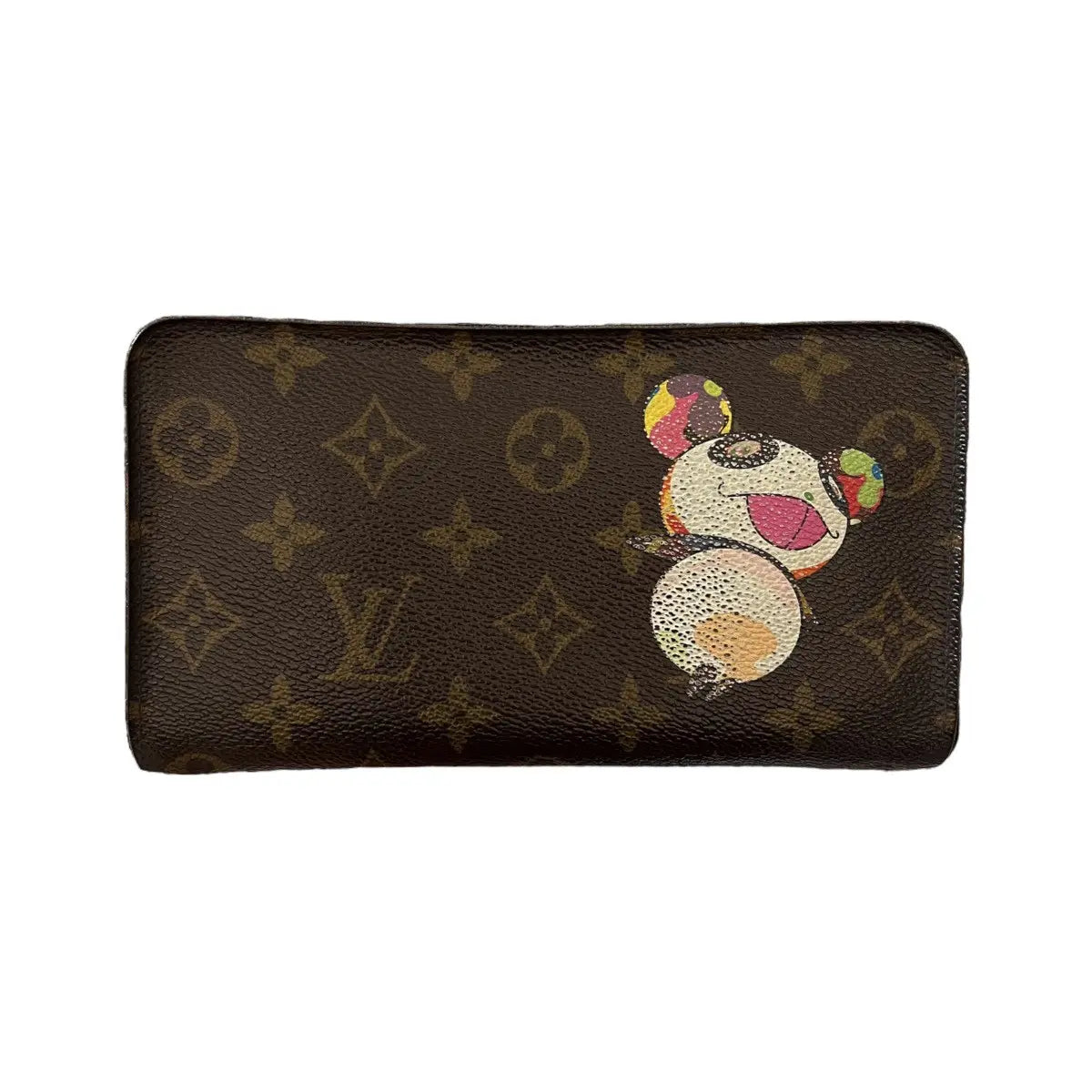 Louis Vuitton Panda Monogram Zip Around Wallet