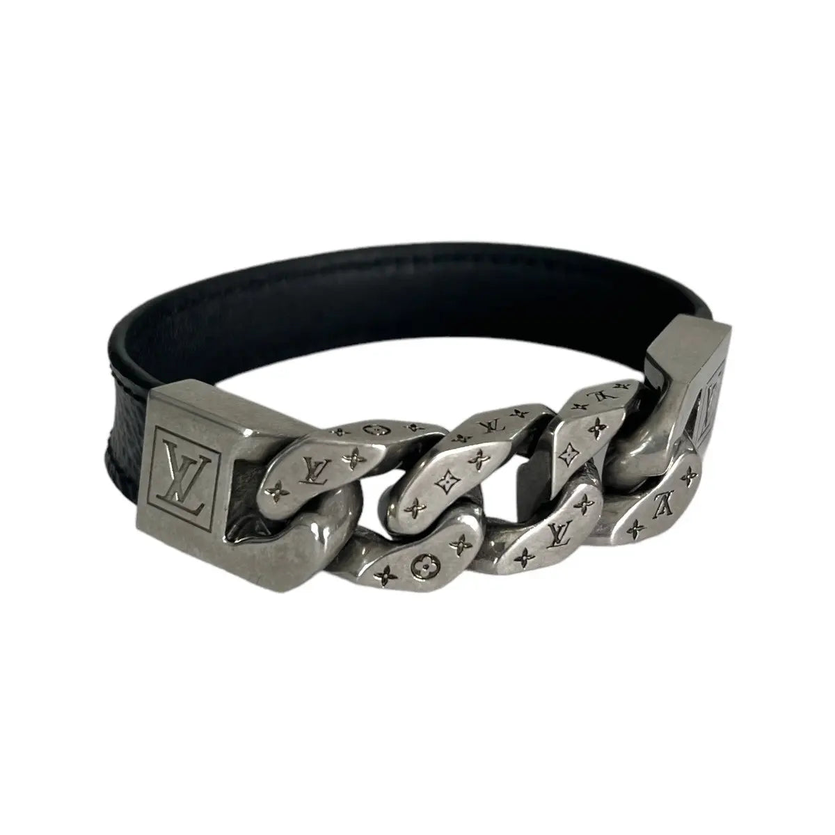 Louis Vuitton Monochain Monogram Eclipse Bracelet