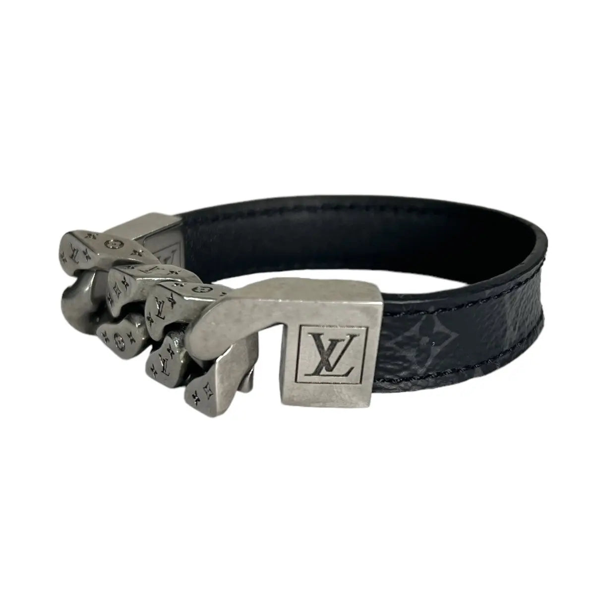 Louis Vuitton Monochain Monogram Eclipse Bracelet