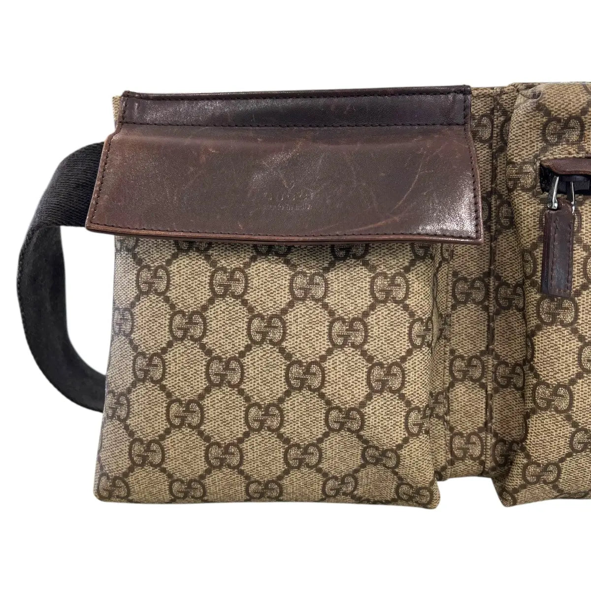 Gucci Monogram Crossbody Belt Bag