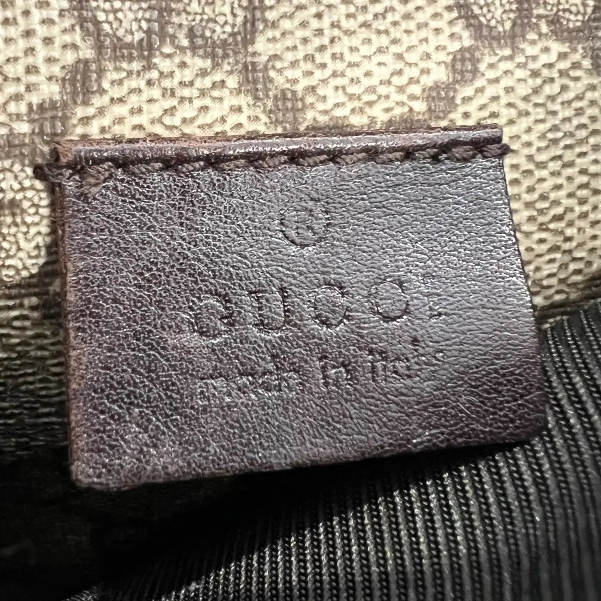 Gucci Monogram Crossbody Belt Bag