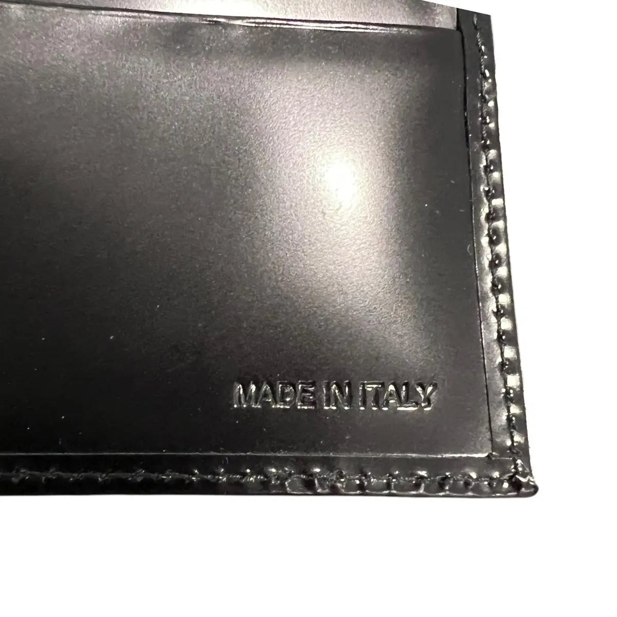 Prada Skull & Crossbones Leather Bifold Wallet