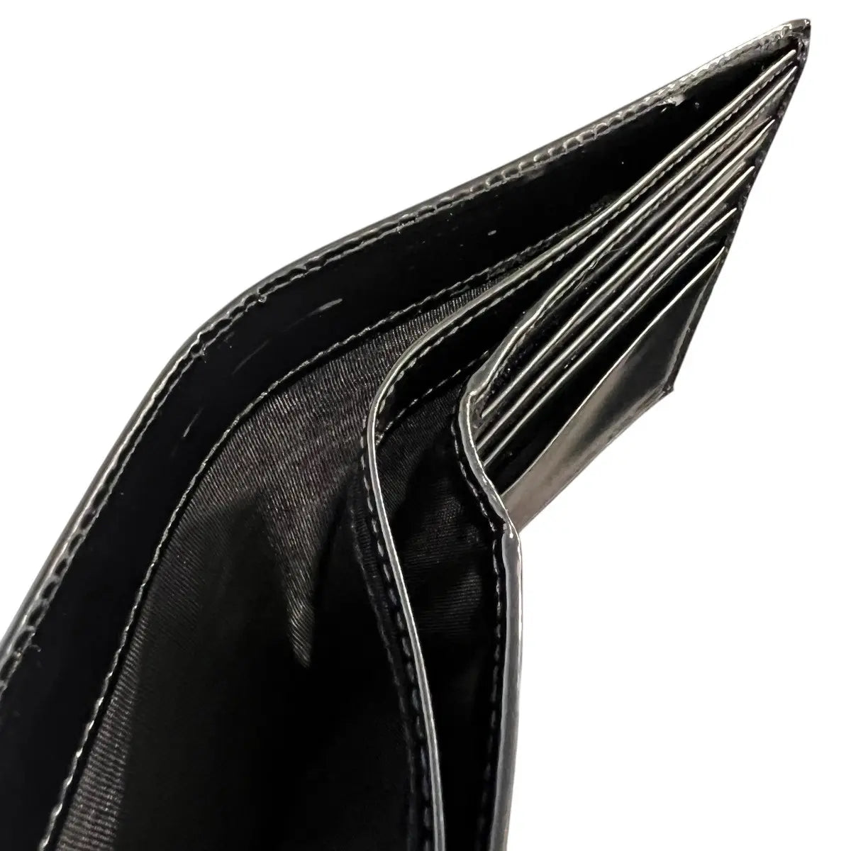 Prada Skull & Crossbones Leather Bifold Wallet