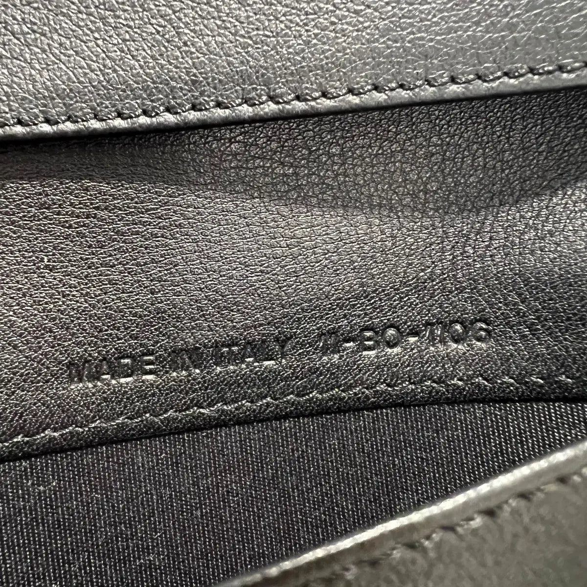 Dior Homme Leather Passport Holder Travel Wallet