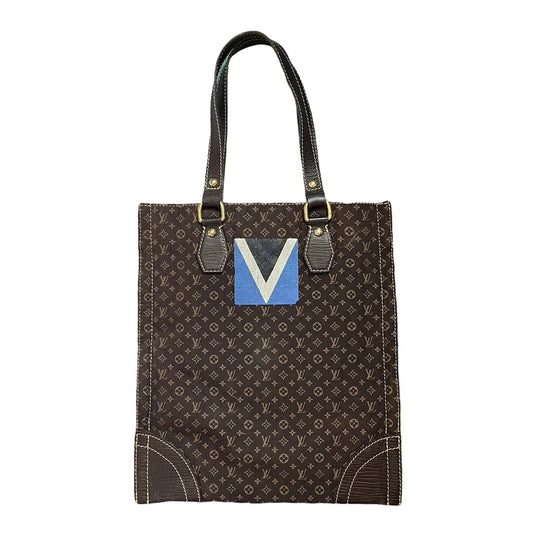 Louis Vuitton Mini Lin Monogram Sac Plat Tote Bag