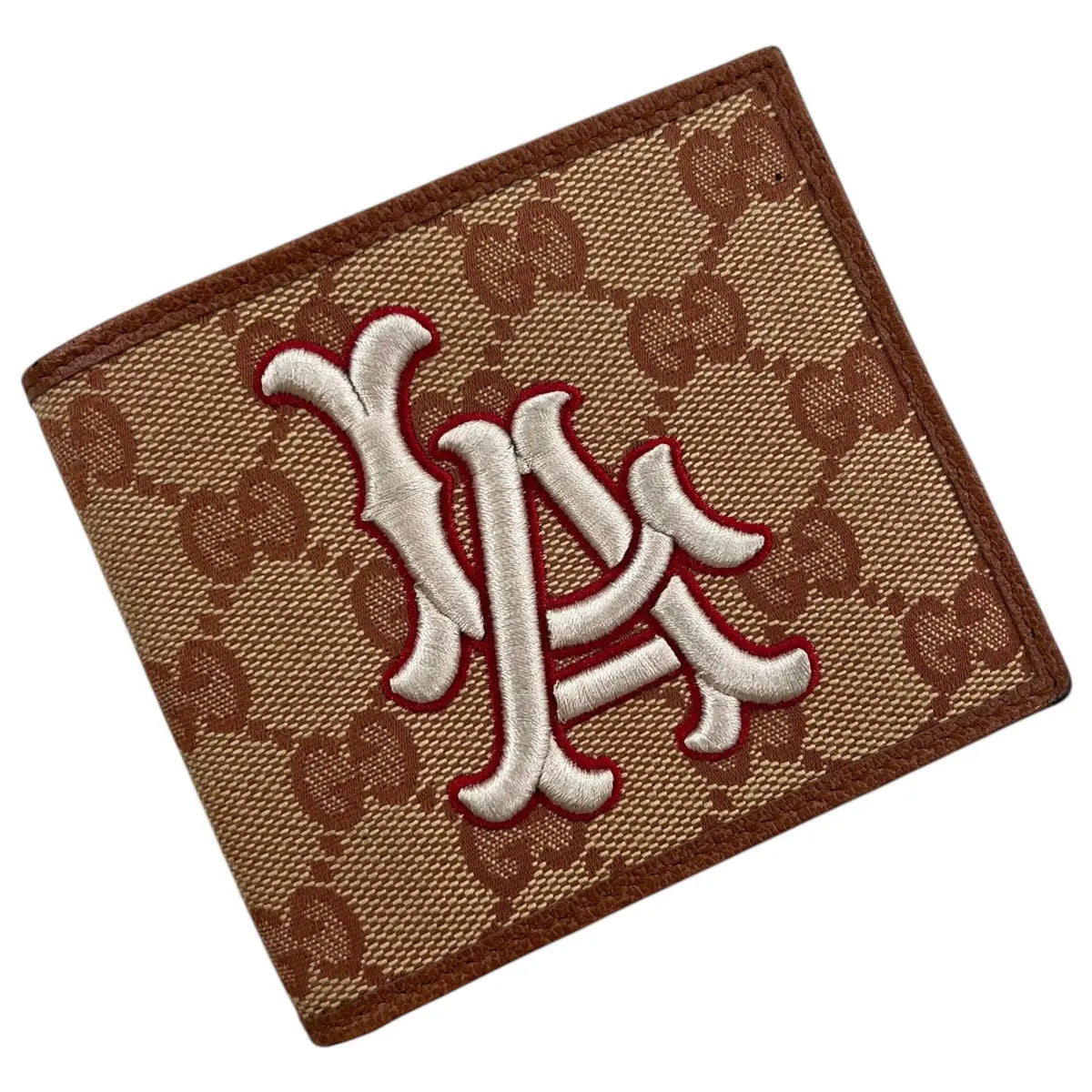 Gucci LA Dodgers Monogram Bifold Wallet