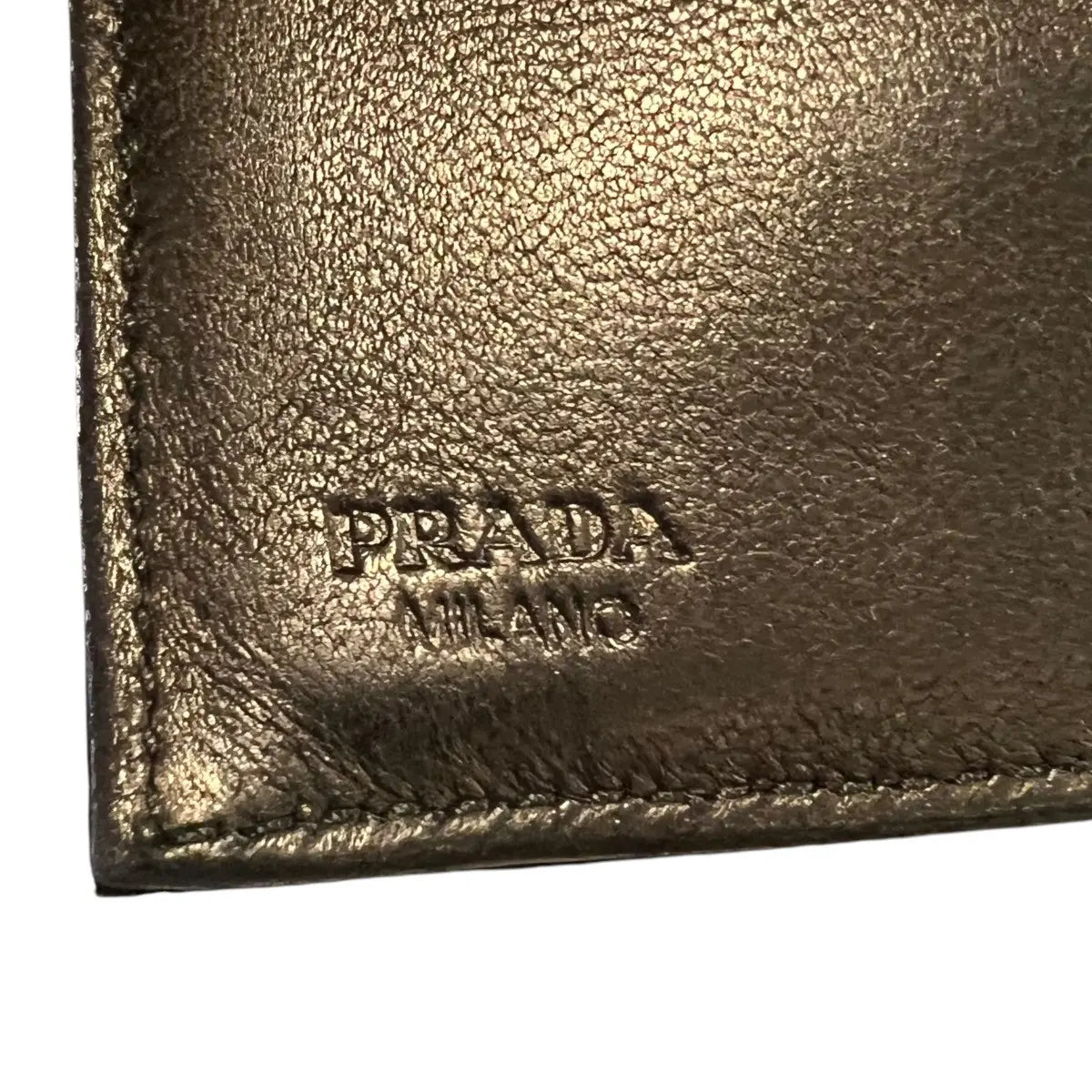 Prada Skull & Crossbones Tessuto Nylon Bifold Wallet