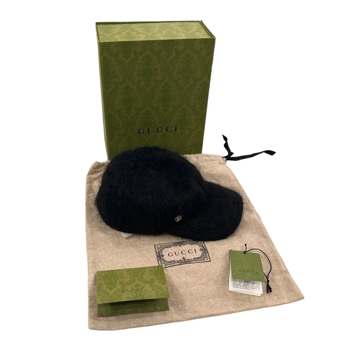 Gucci GG Mohair Baseball Cap Hat