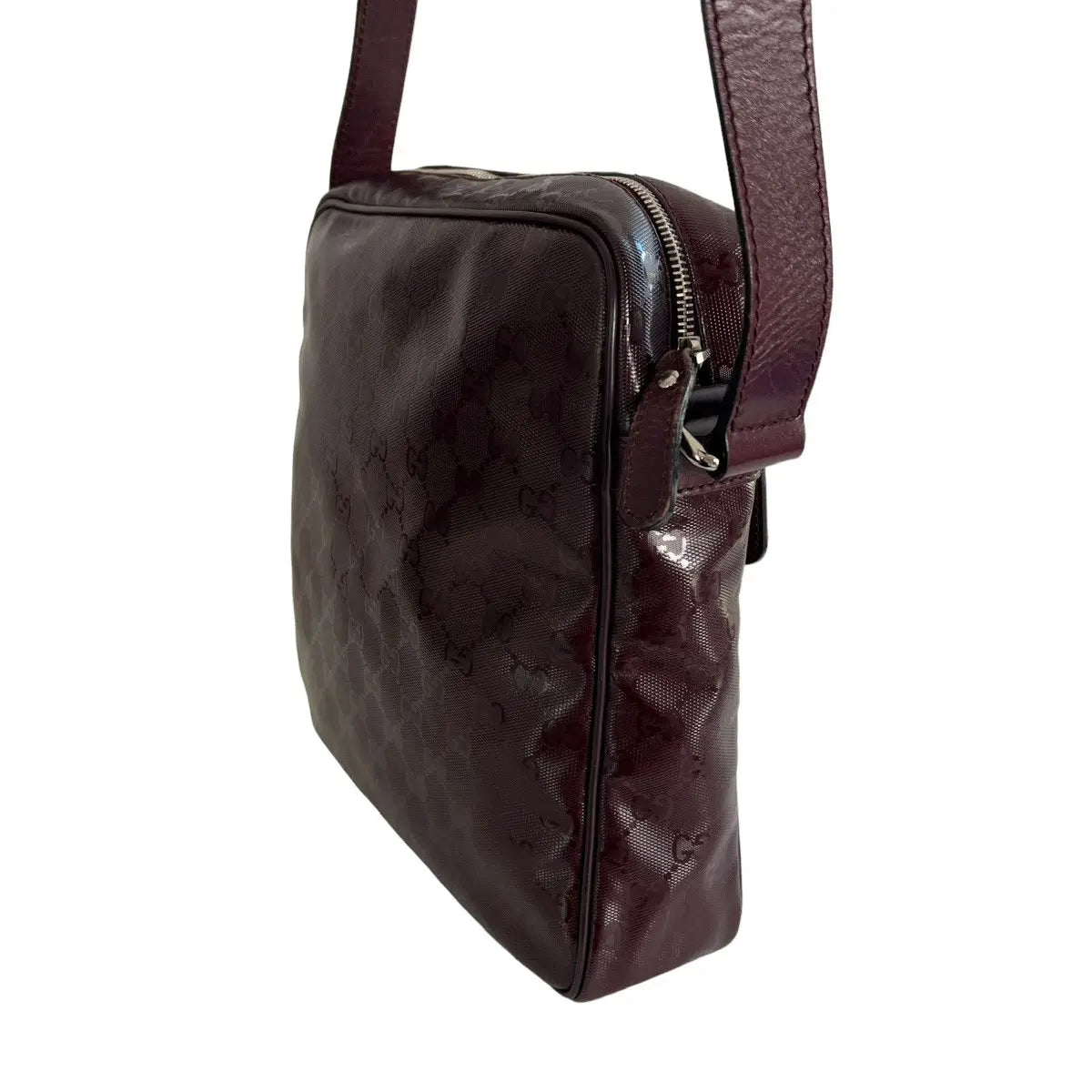 Gucci Monogram Imprime Crossbody Shoulder Bag