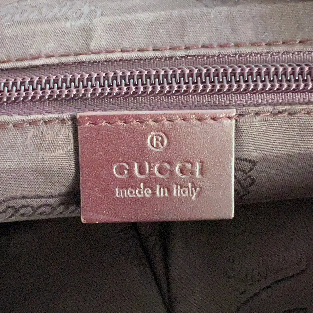 Gucci Monogram Imprime Crossbody Shoulder Bag