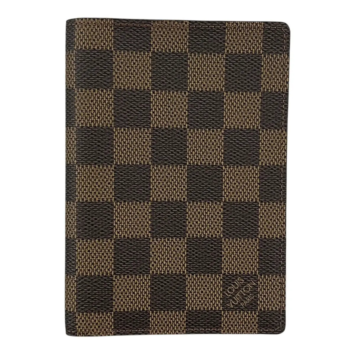 Louis Vuitton Damier Ebene Passport Holder Travel Wallet