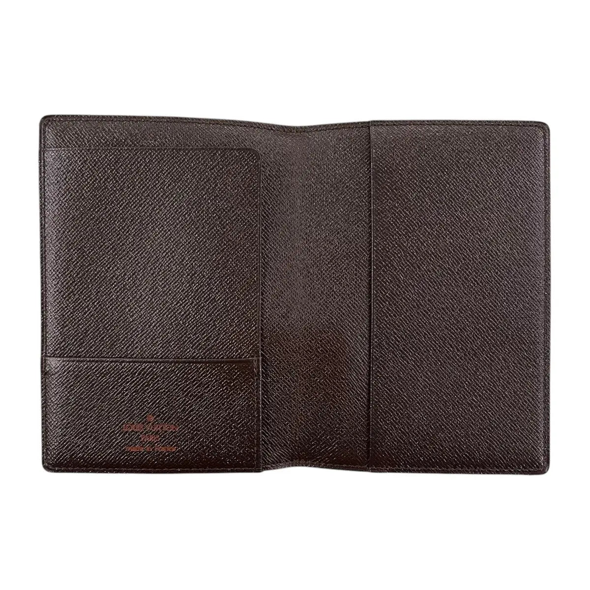 Louis Vuitton Damier Ebene Passport Holder Travel Wallet
