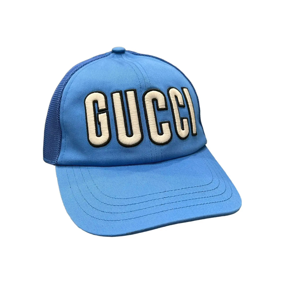 Gucci Mesh Patch Logo Trucker Hat