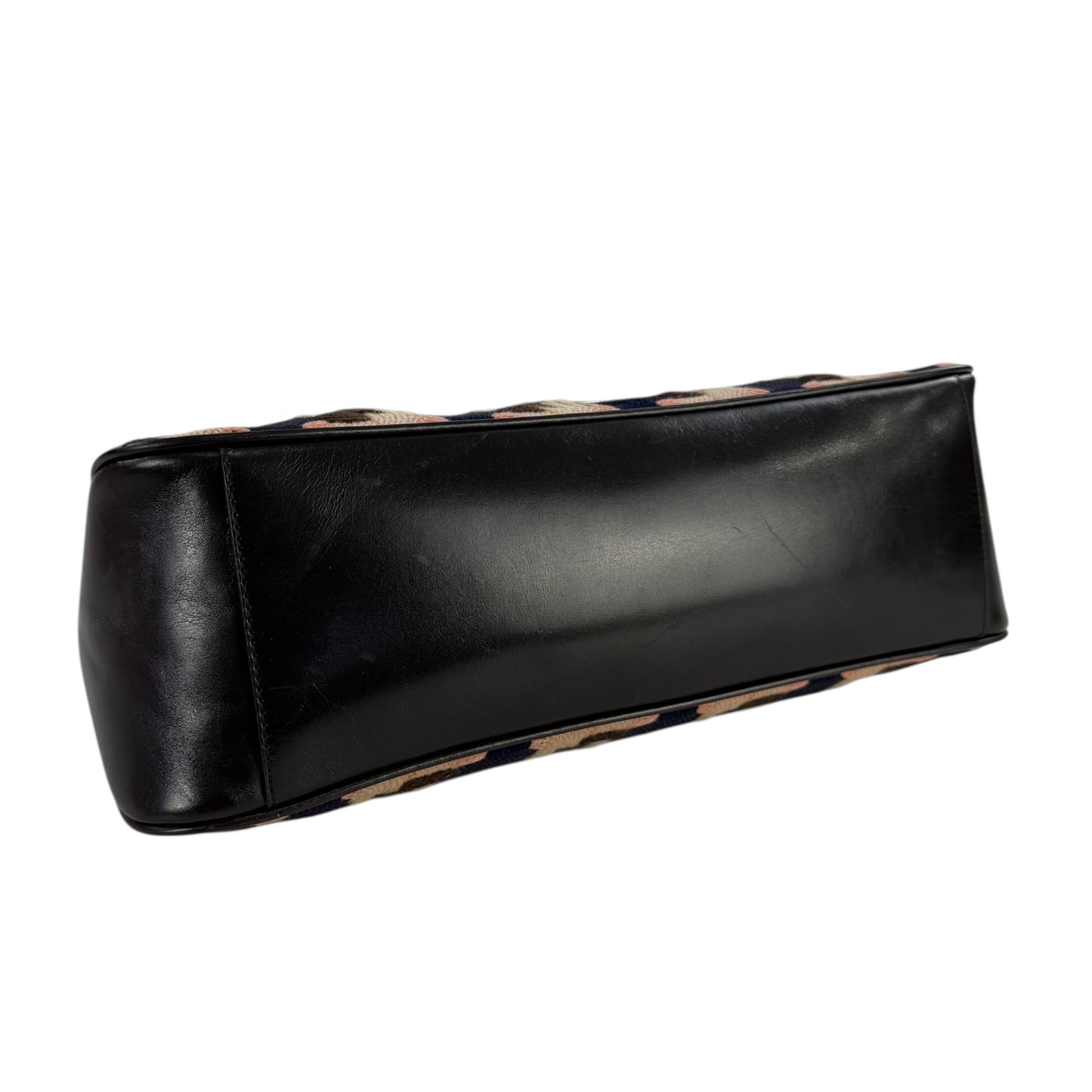 Prada Multicolor Knit Shoulder Bag