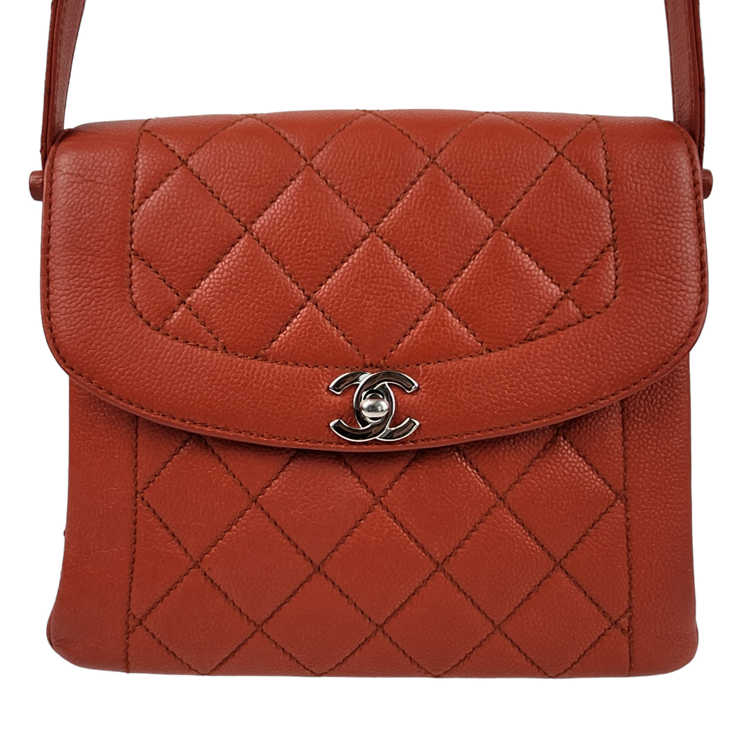 Chanel Matelasse Caviar Leather Shoulder Bag