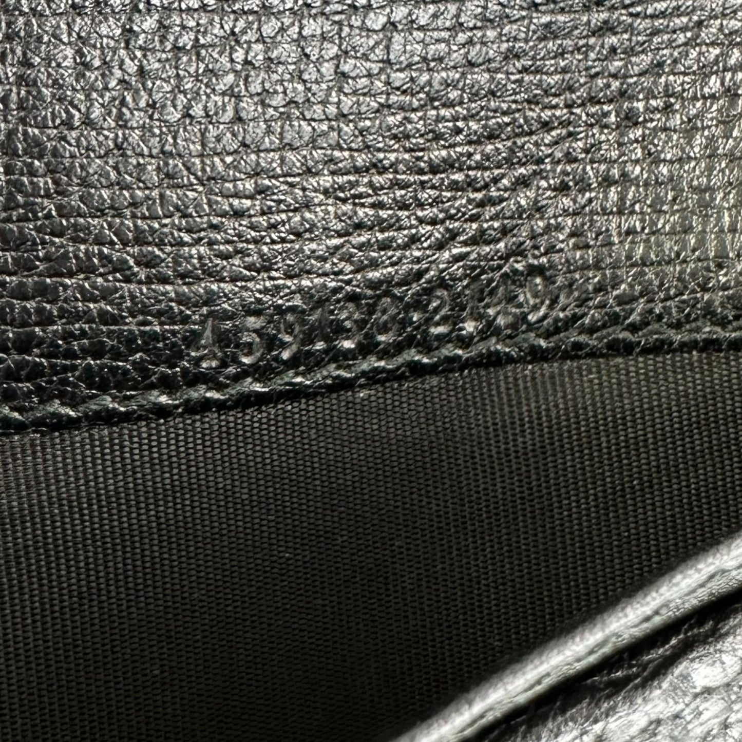 Gucci Sport Black Leather Zip Around Long Wallet