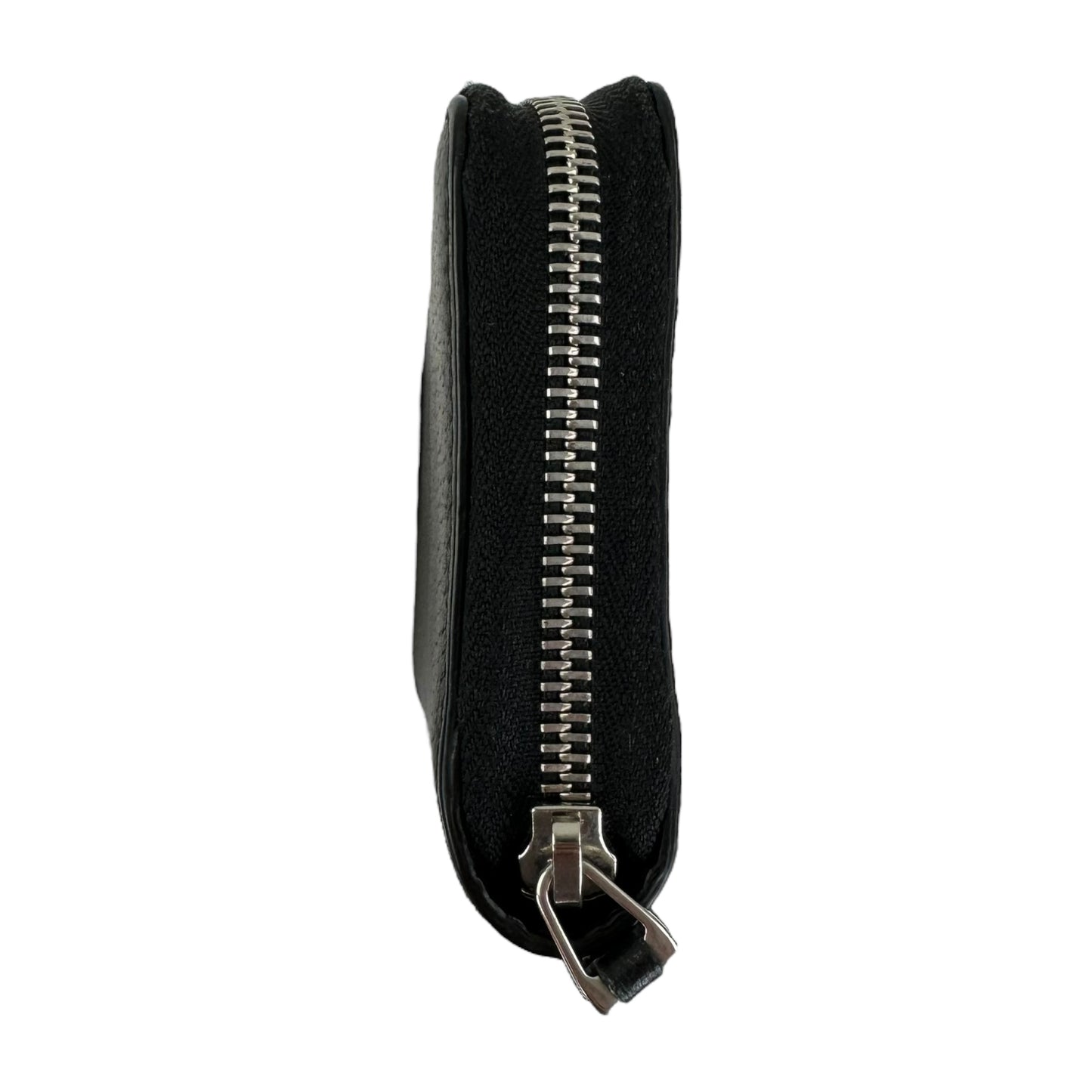 Gucci Sport Black Leather Zip Around Long Wallet