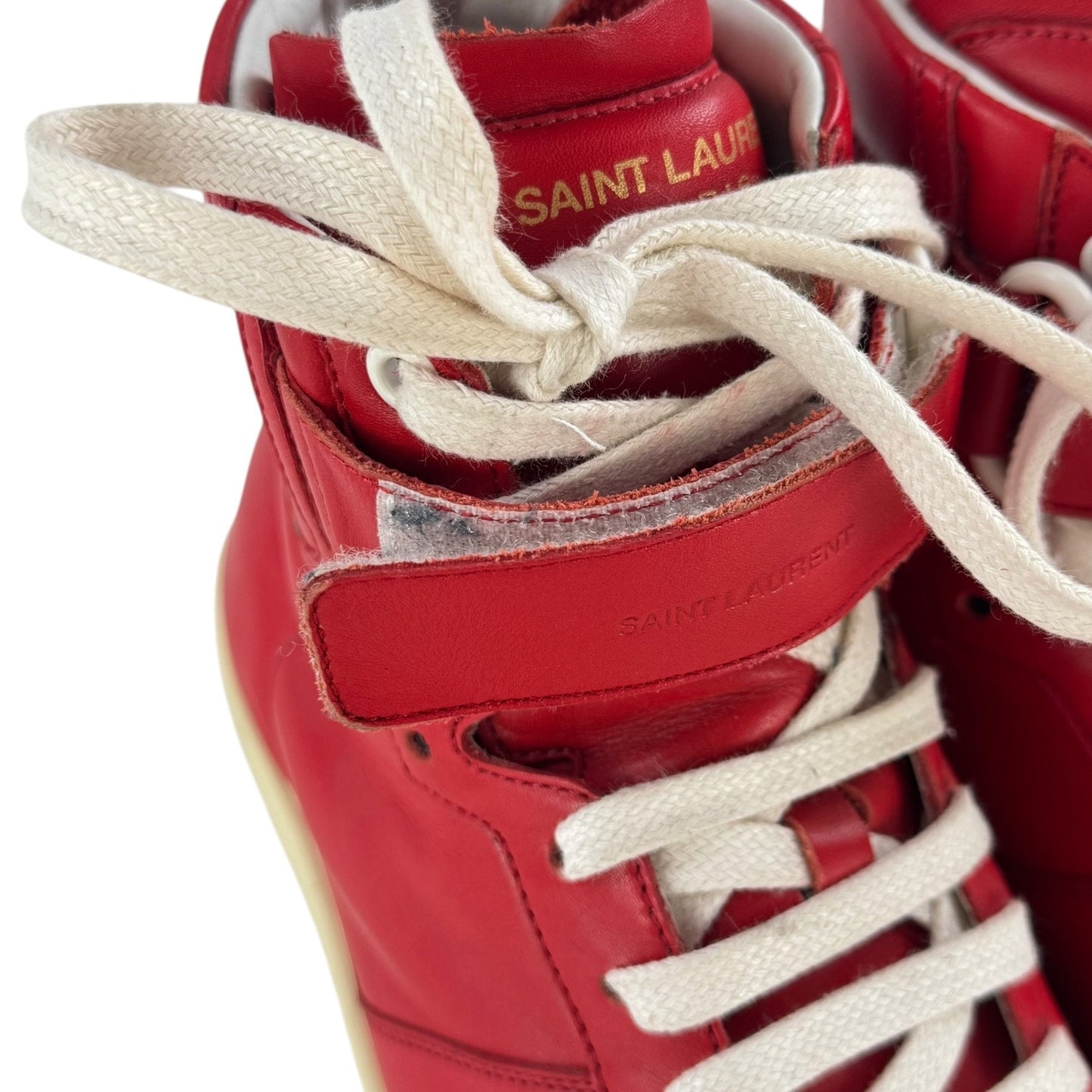 Saint Laurent Signature Court Classic SL/12H High-Top Sneakers