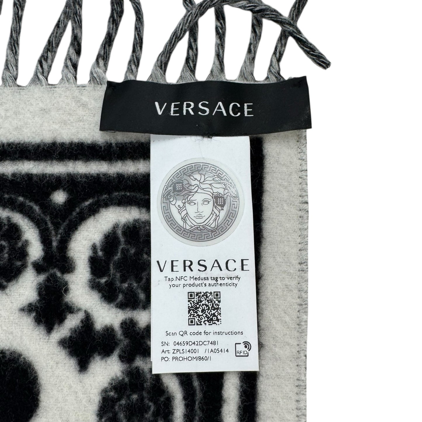 Versace Wool Blanket
