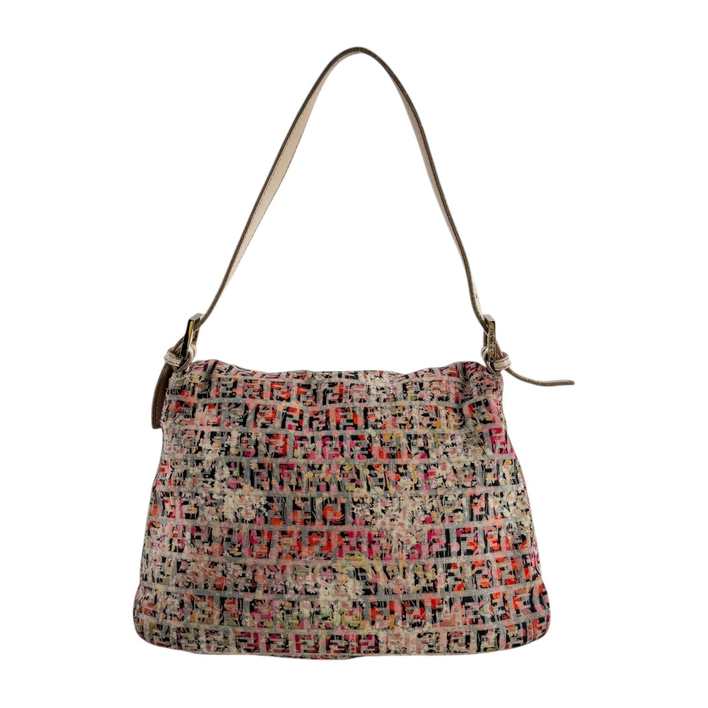 Fendi Vintage Zucchino Floral Mama Baguette Bag