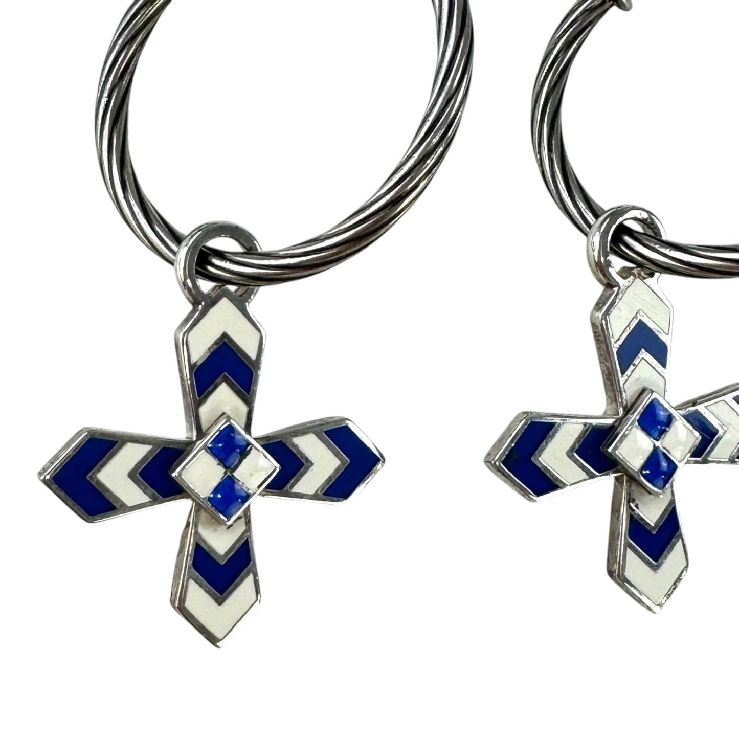 Gucci Sterling Silver Hoop Earrings