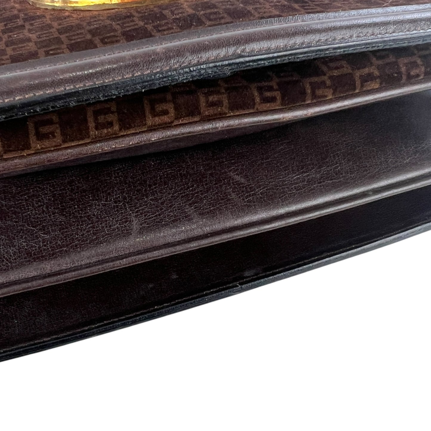 Gucci Vintage Suede Shoulder Bag