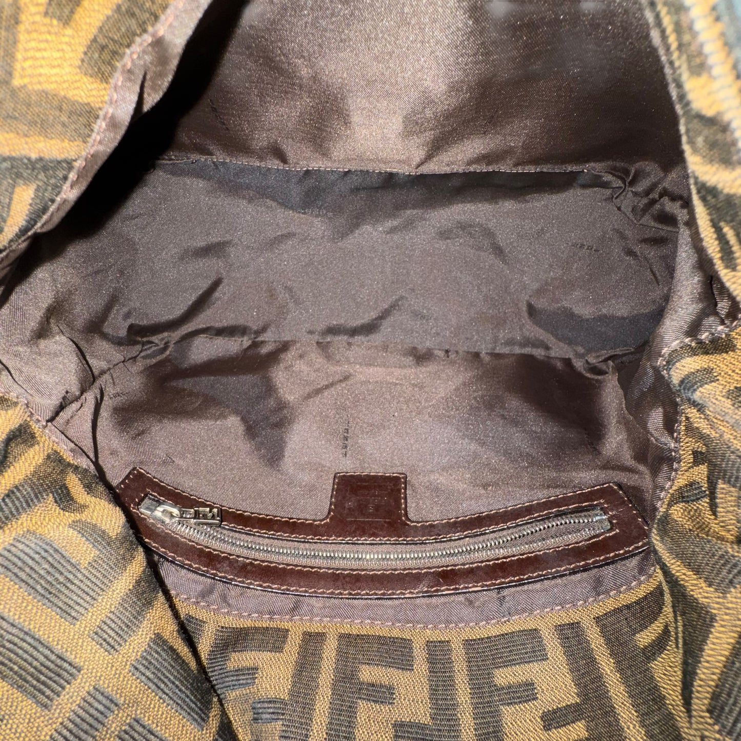 Fendi Zucca Mama Baguette Bag