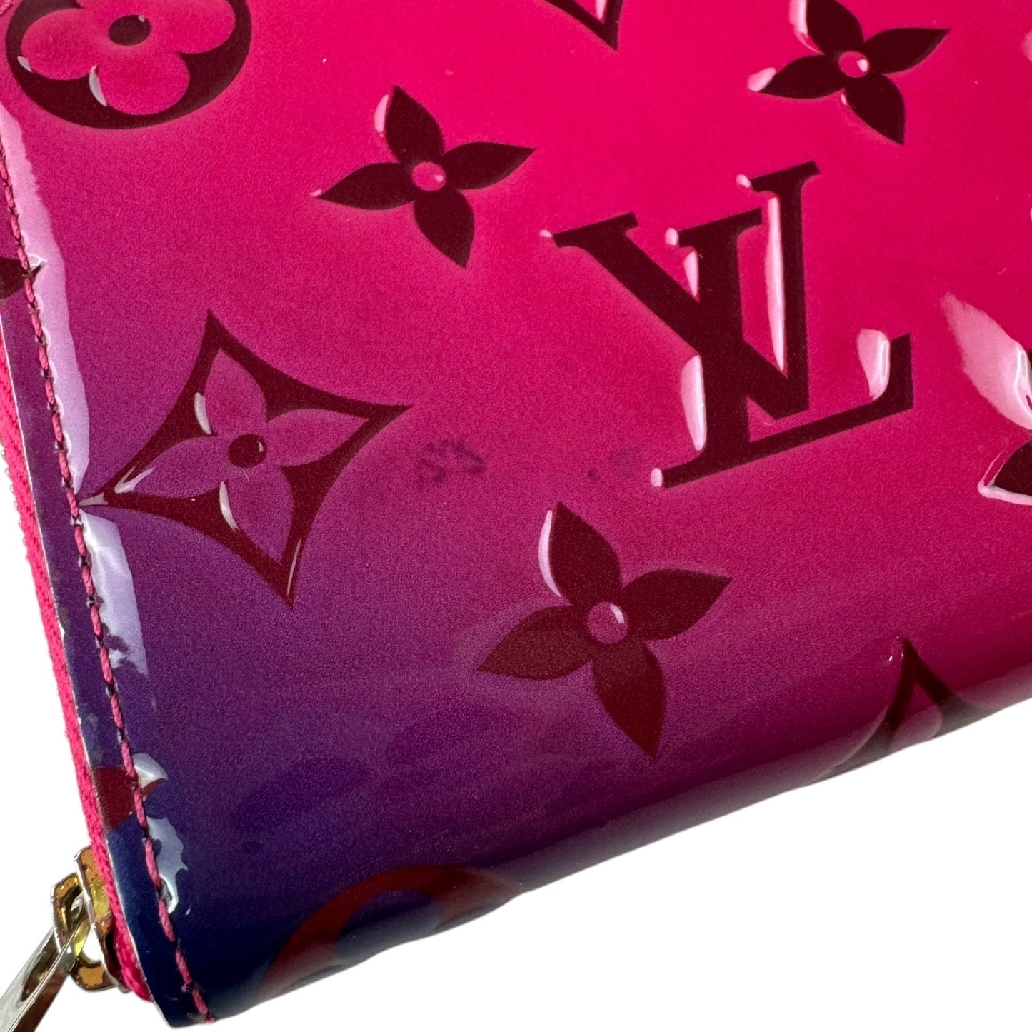 Louis Vuitton Vernis Gradient Zippy Compact Wallet