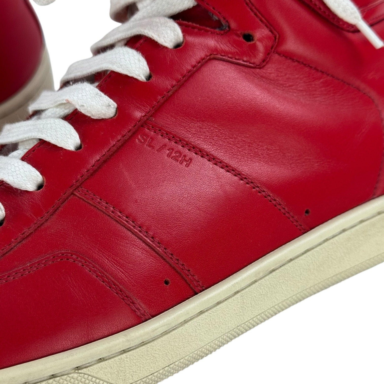 Saint Laurent Signature Court Classic SL/12H High-Top Sneakers