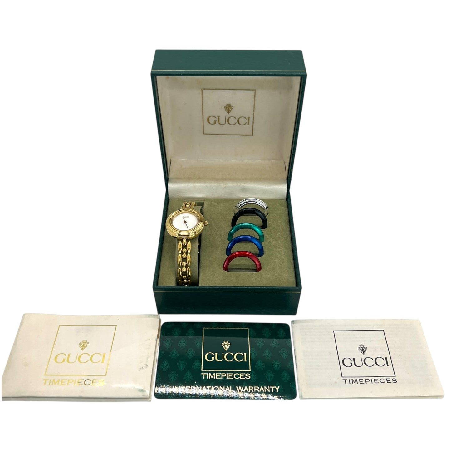 Gucci Vintage Interchangeable Bezel Watch