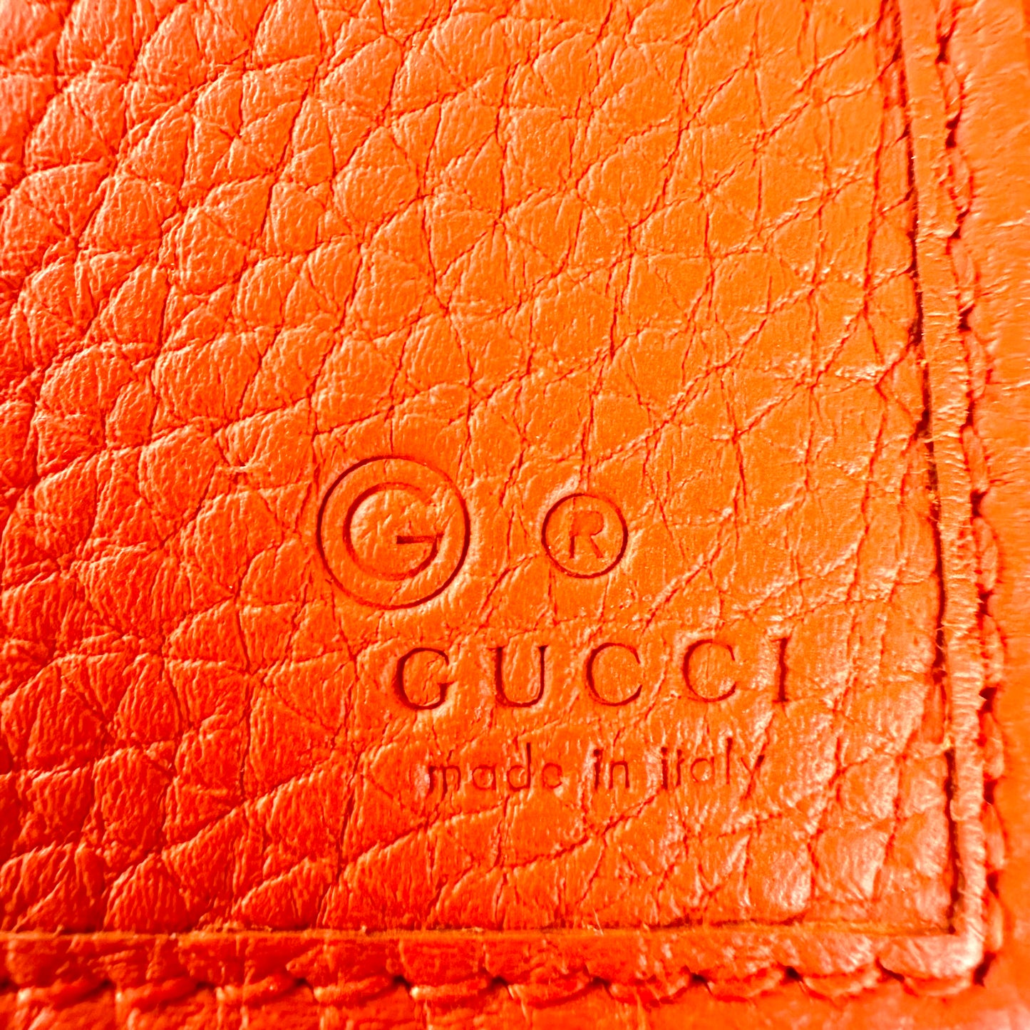 Gucci Leather Tri-fold Wallet