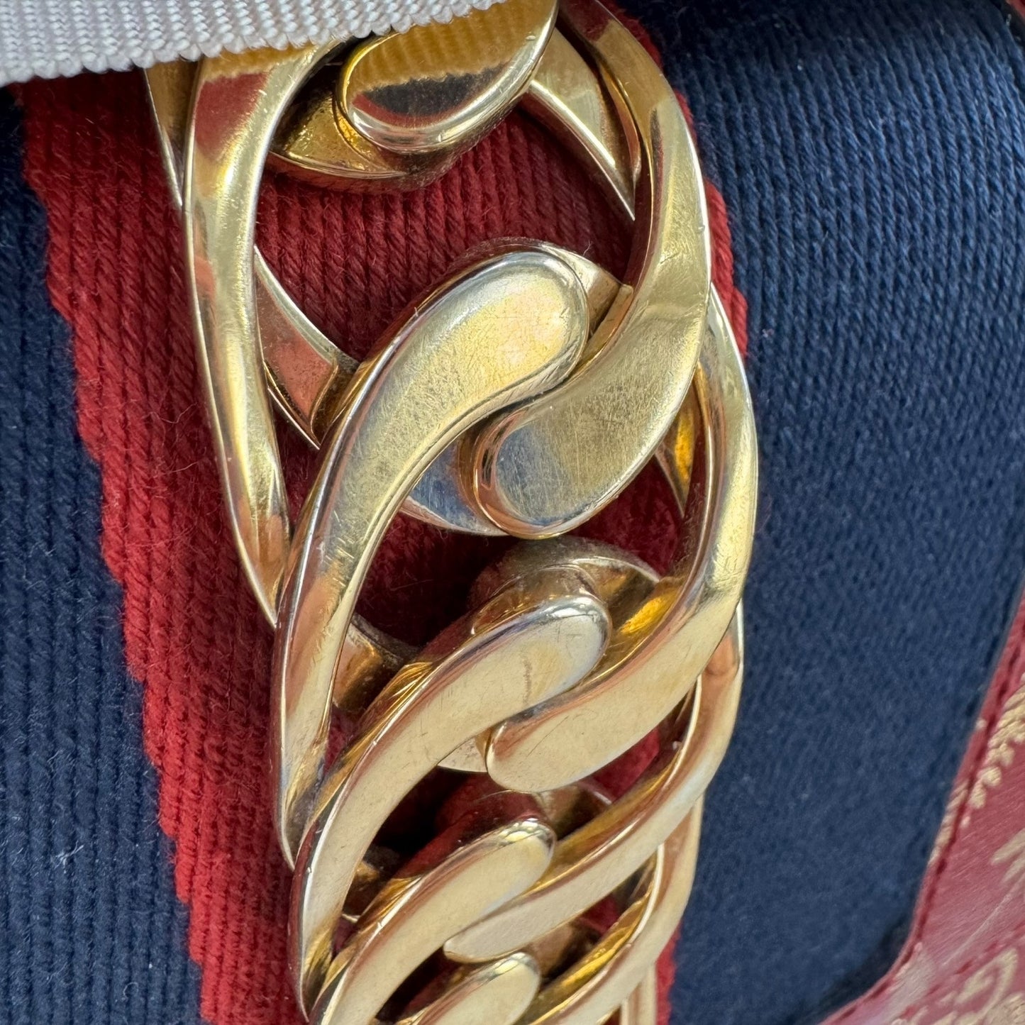 Gucci Sylvie Printed Shoulder Bag