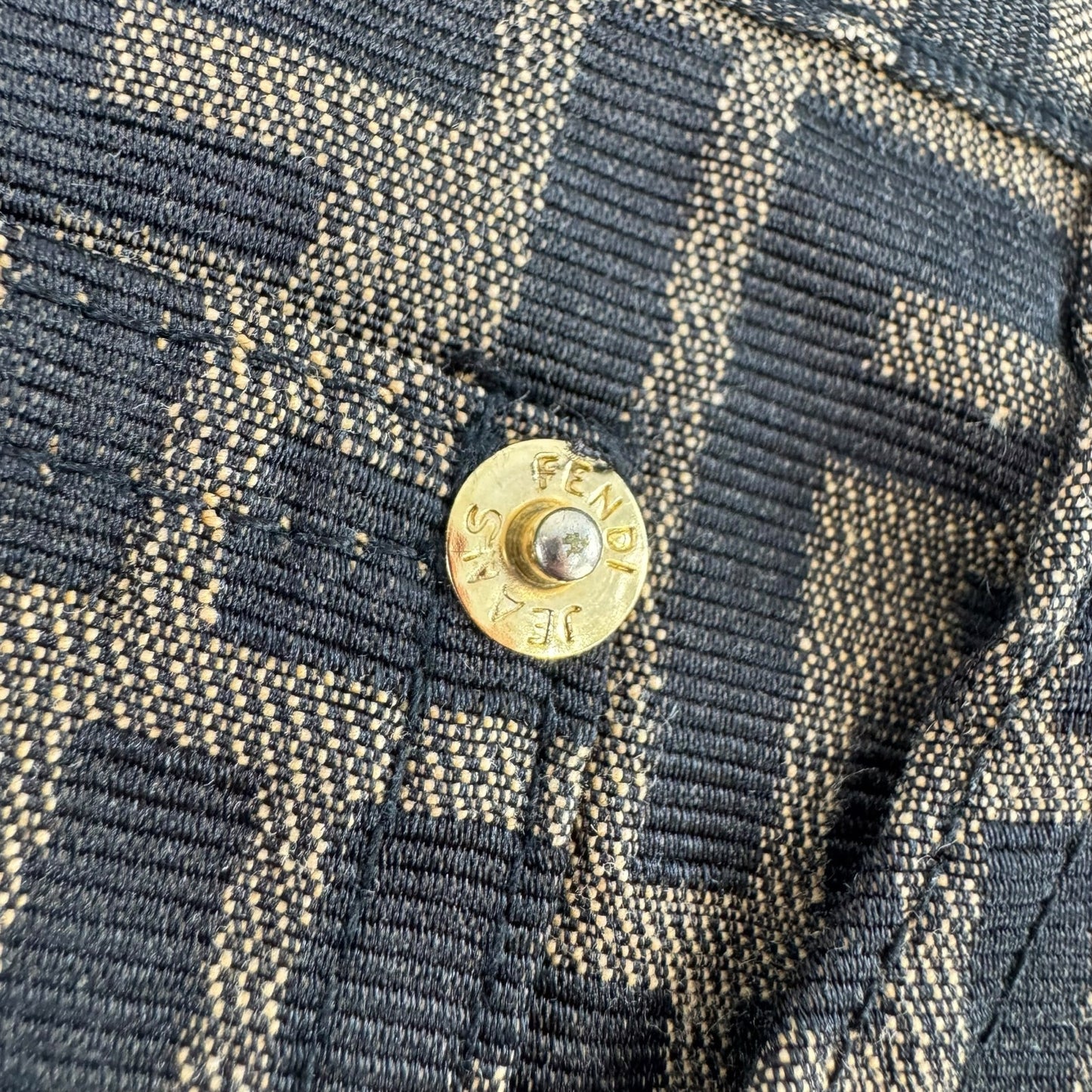 Fendi Vintage Zucca Print Pant